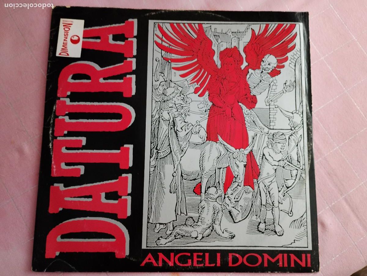 Discos de vinilo: Datura &ndash; Angeli Domini, 1995, techno