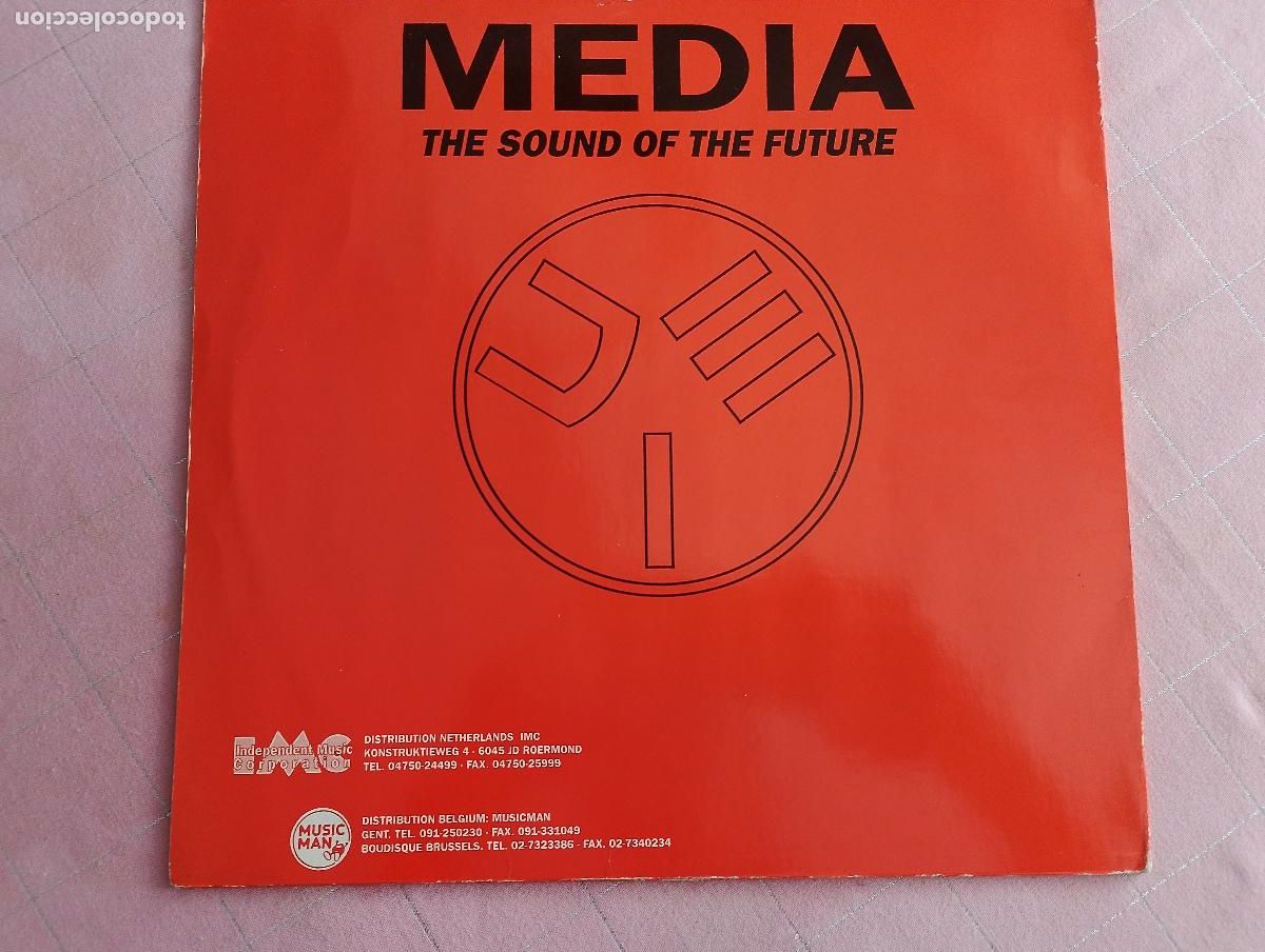 Discos de vinilo: The Media Technotrax Vol. 1, techno, 1991 - Foto 2