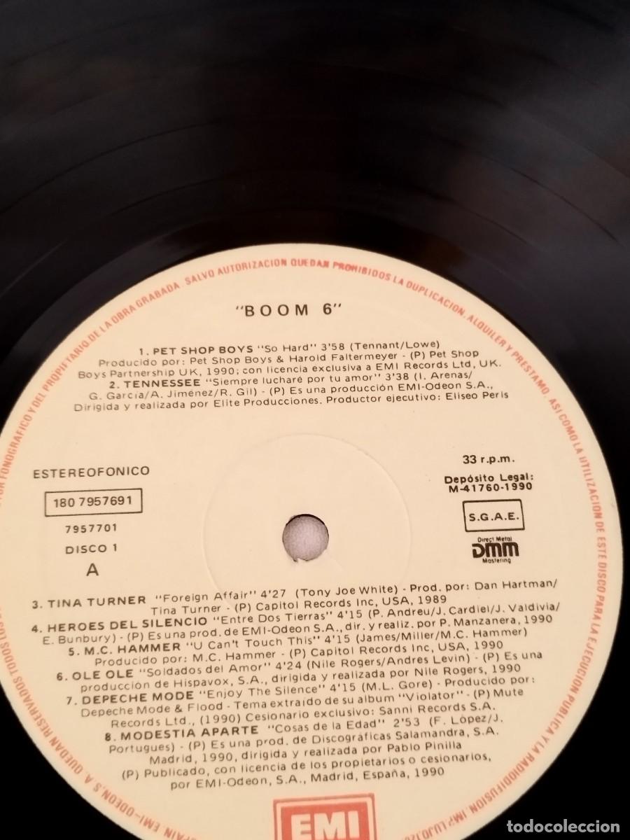 Discos de vinilo: Boom 6. Solo un disco. Vinilo 1. - Foto 2