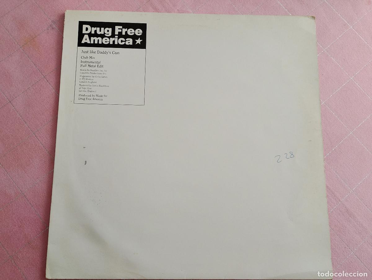 Discos de vinilo: Drug Free America &ndash; Just Like Daddy's Gun,1989, Industrial, New Beat