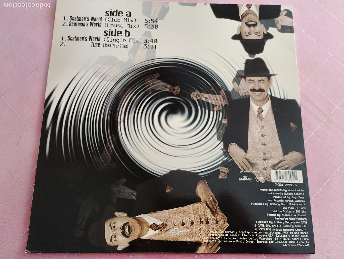 Discos de vinilo: Scatman John &ndash; Scatmans World,1995, house - Foto 2