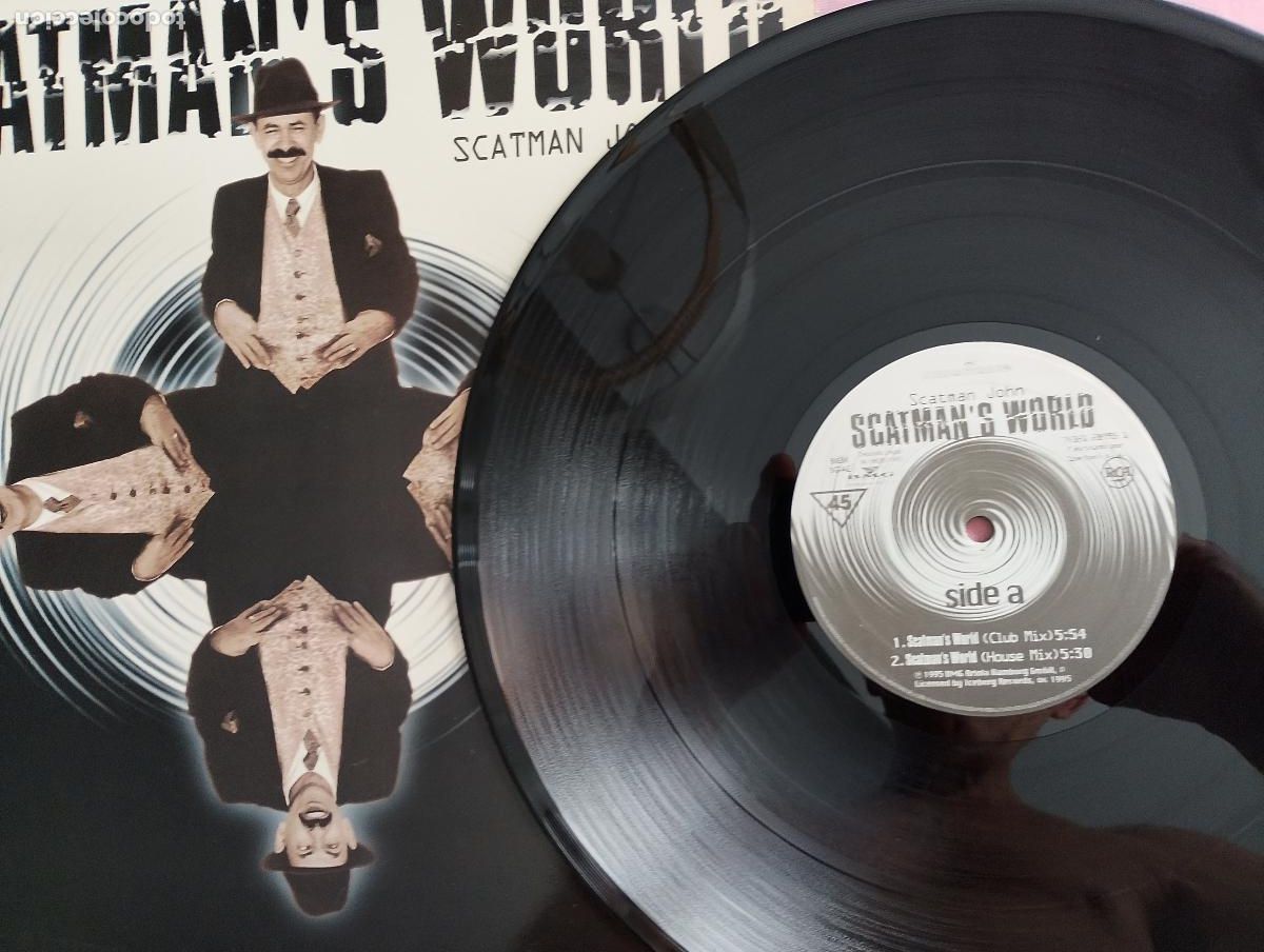 Discos de vinilo: Scatman John &ndash; Scatmans World,1995, house - Foto 3