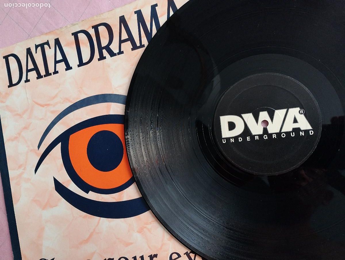 Discos de vinilo: Data Drama &ndash; Close Your Eyes,1992 - Foto 3