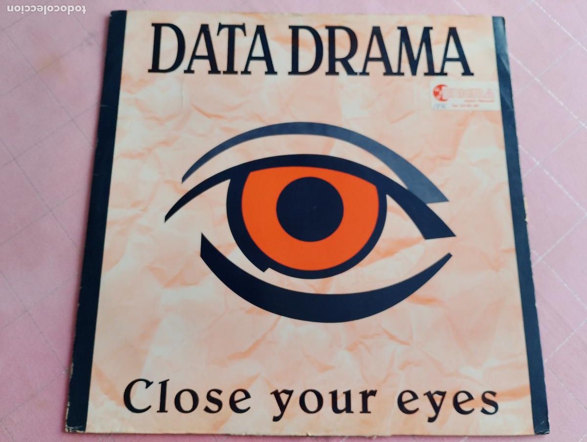 Discos de vinilo: Data Drama &ndash; Close Your Eyes,1992