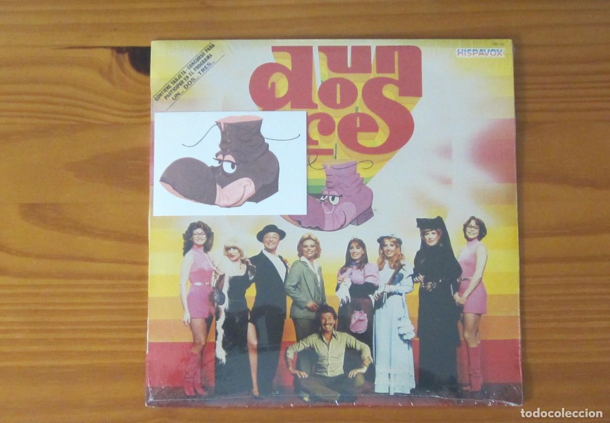 Discos de vinilo: UN, DOS, TRES RESPONDA OTRA VEZ DISCO VINILO LP (CONTIENE TARJETA-CONCURSO) HISPAVOX 1983 PRECINTADO