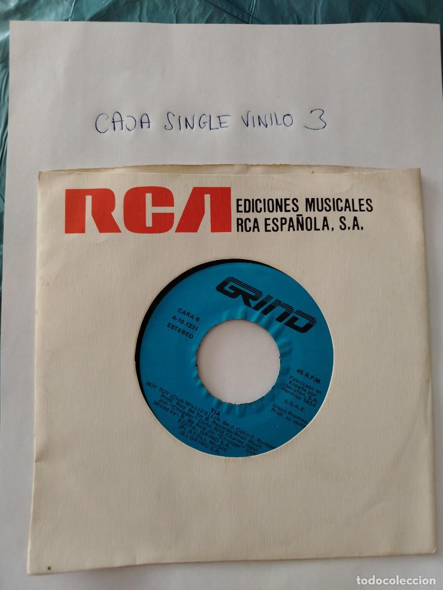 Discos de vinilo: Single vinilo t&iacute;a, boy toy