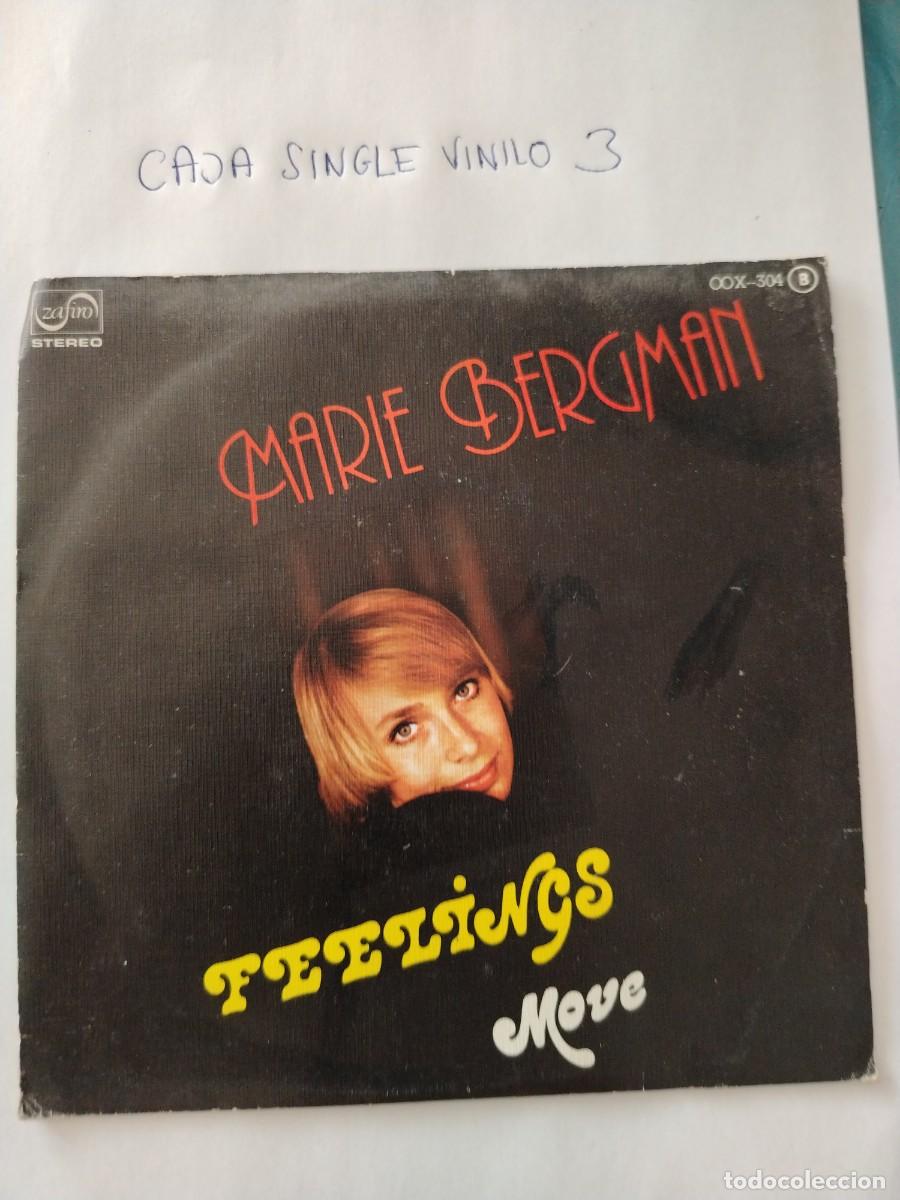 Discos de vinilo: Single vinilo Marie Bergman, feelings move