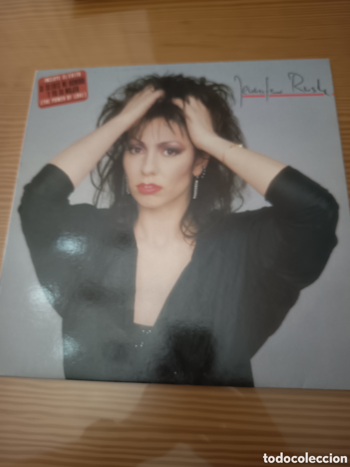 Discos de vinilo: Disco de vinilo LP del &aacute;lbum Jennifer Rush de Jennifer Rush.