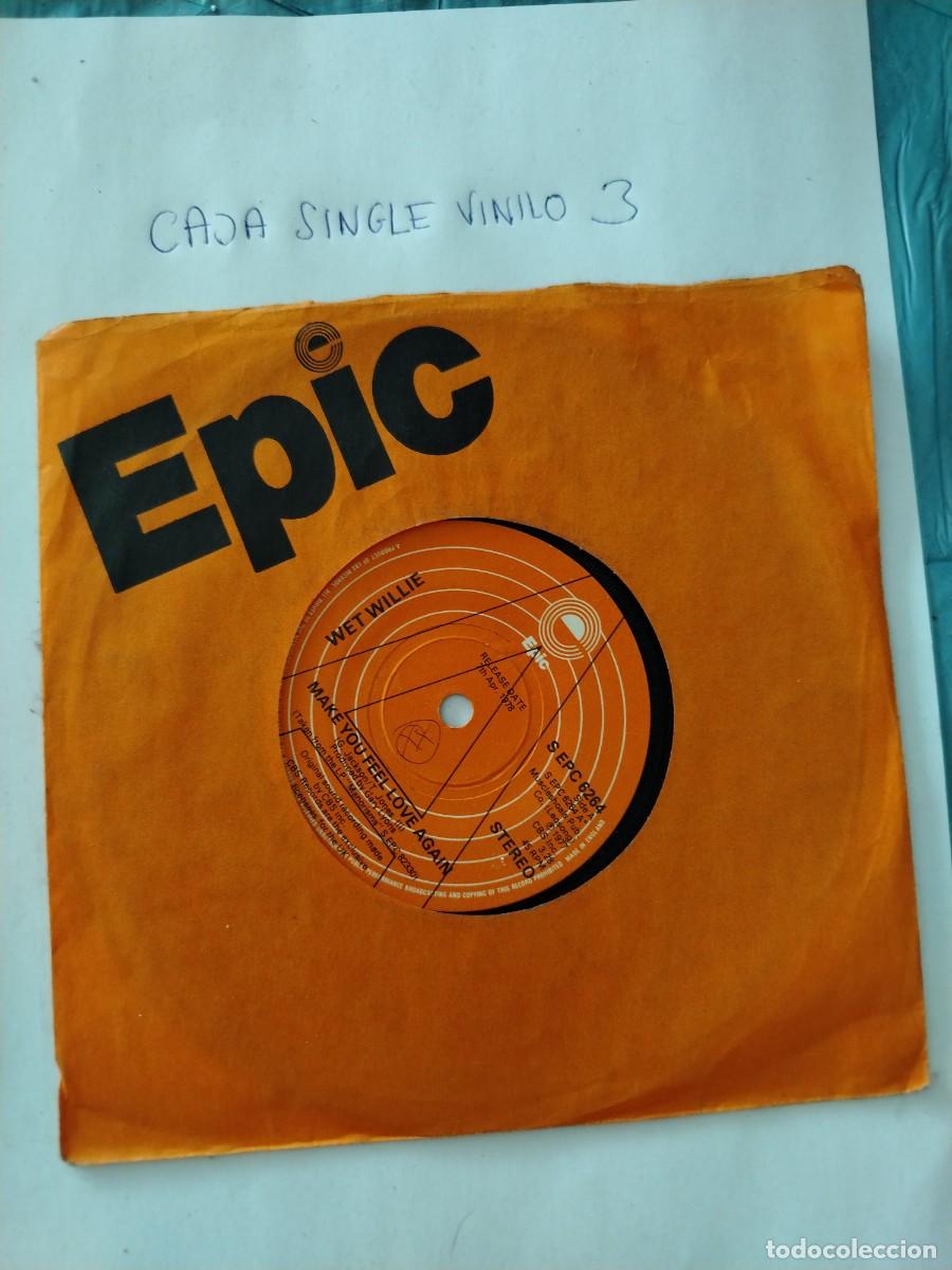 Discos de vinilo: Single vinilo wet Willie, make you feel love again