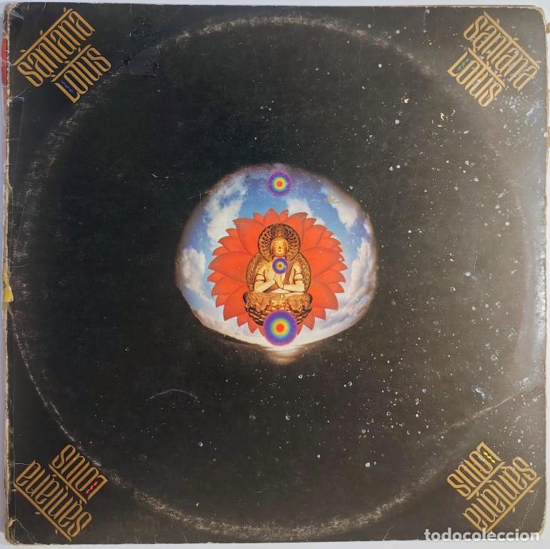 Vinyl records: Santana. Lotus. CBS, Holland 1975 (3 LP + triple portada + 3 encartes + 2 posters) muy buen estado