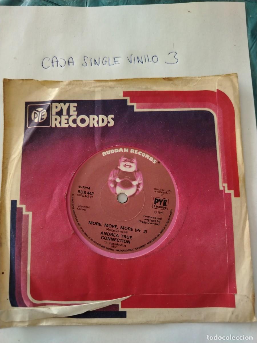 Discos de vinilo: Single vinilo more more, Andrea true connection