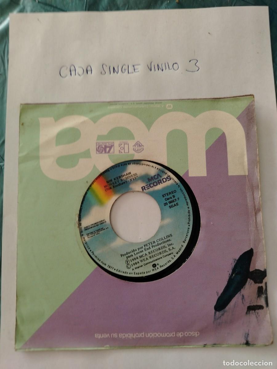 Discos de vinilo: Single vinilo nik Kershaw, monkey business