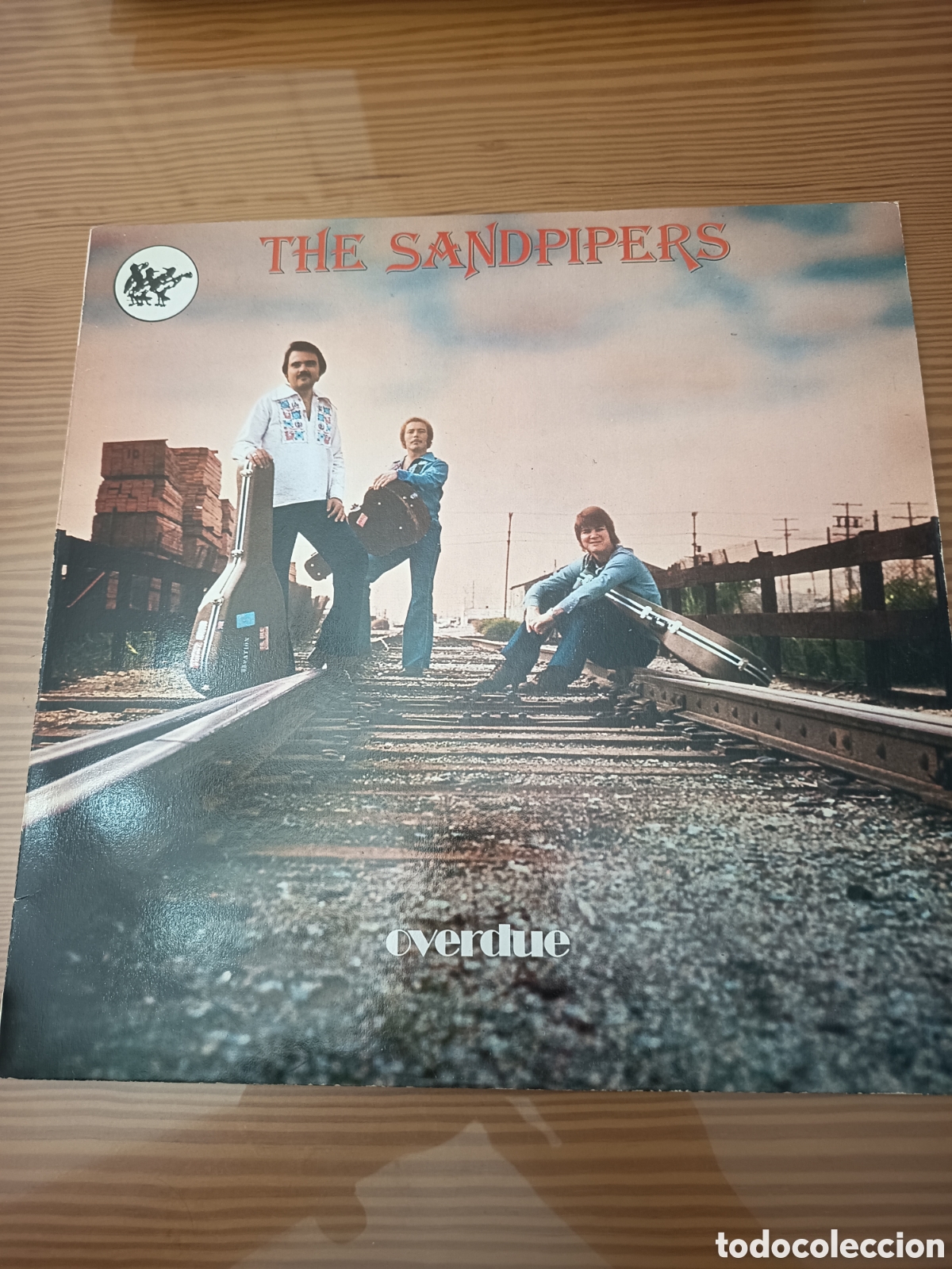 Discos de vinilo: Disco de vinilo LP del grupo The Sandpipers, titulado Overdue.