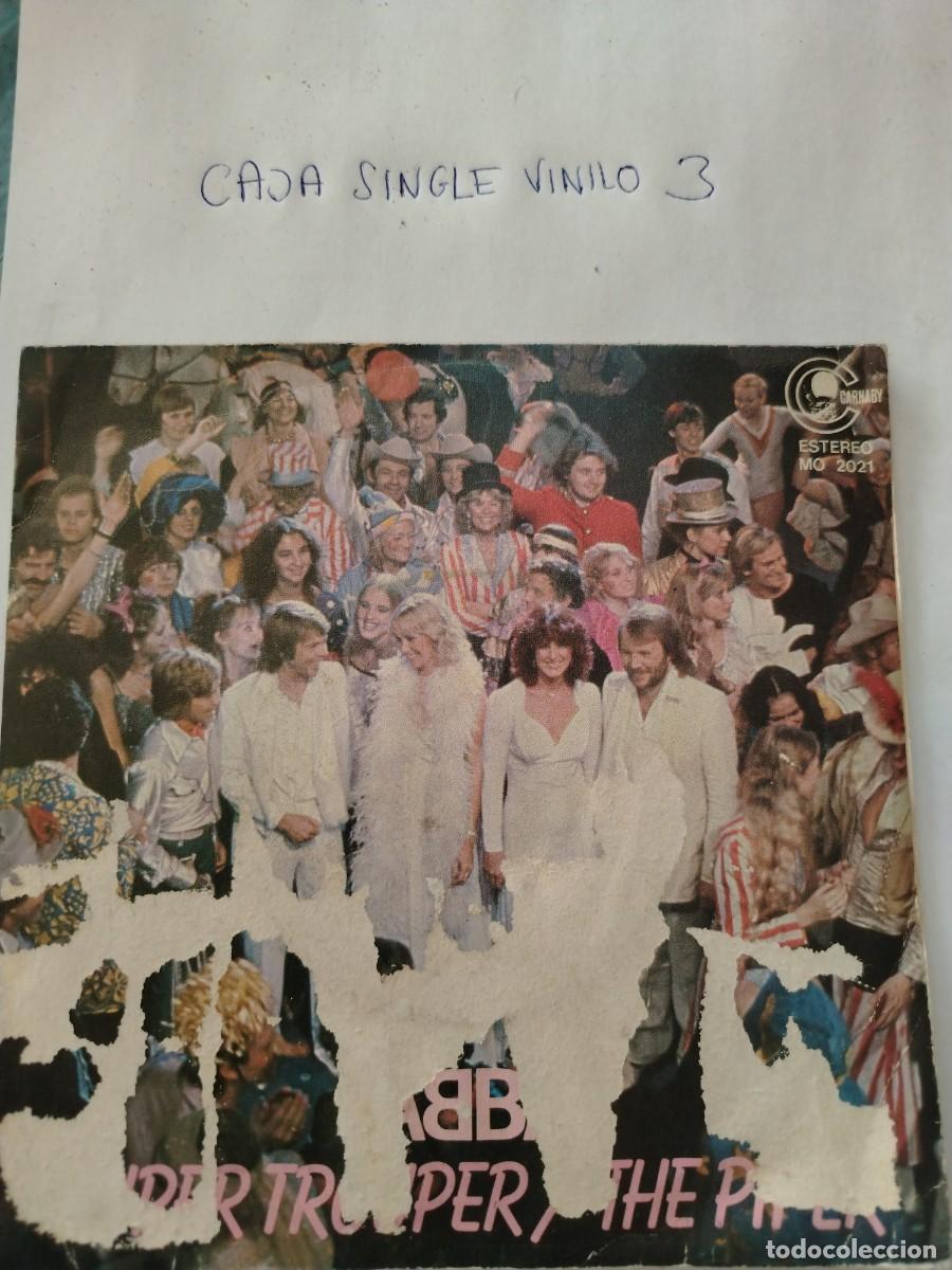 Discos de vinilo: Single vinilo Abba, super trouper, el flautista