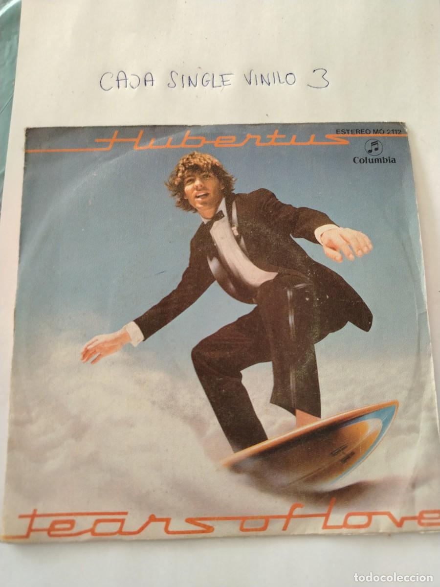Discos de vinilo: Single vinilo hubertus, tears of love