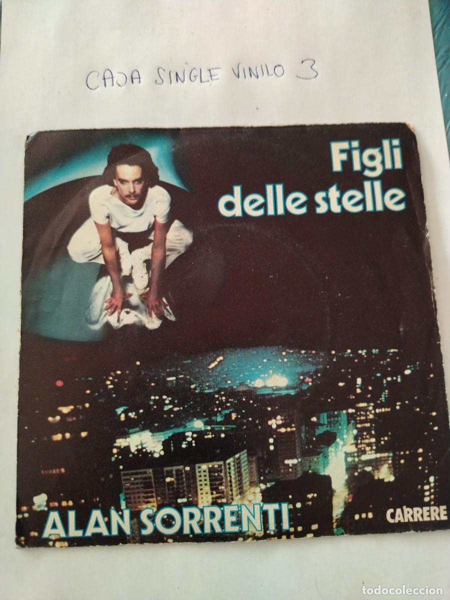 Discos de vinilo: Single vinilo Alain sorrenti, figli delle stelle