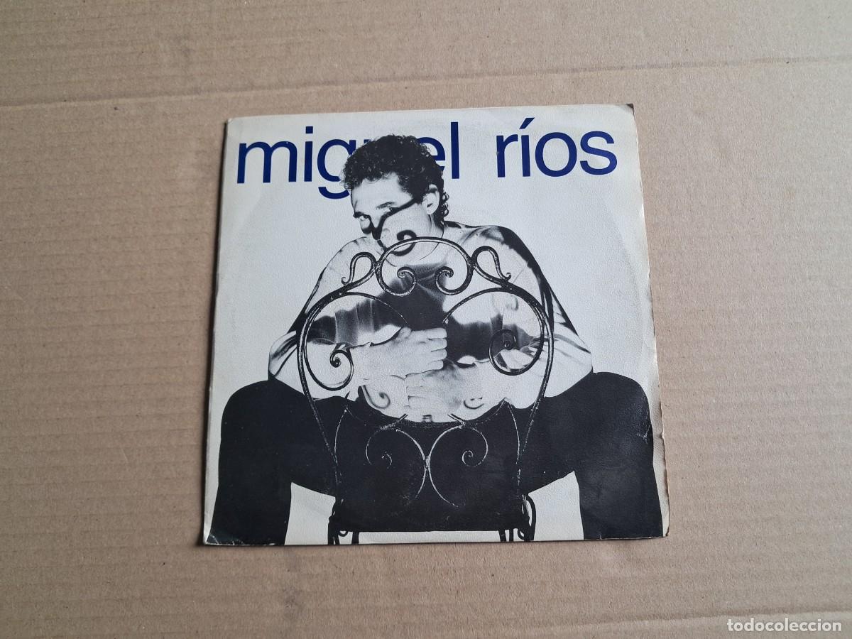 Discos de vinilo: MIGUEL RIOS - RAQUEL ES UN BURDEL SINGLE 1990