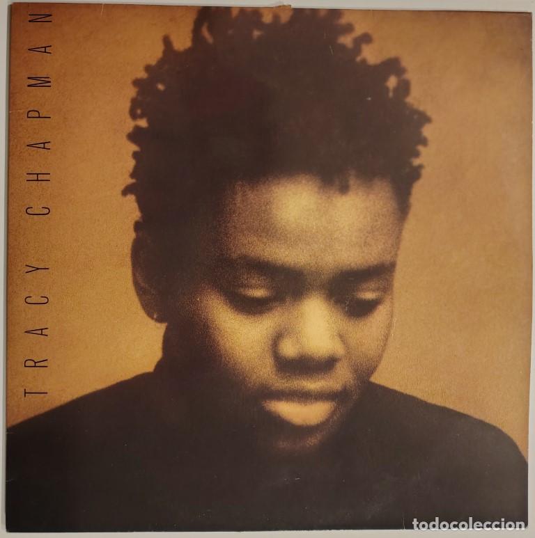 Discos de vinilo: Tracy Chapman. Tracy Chapman. Elektra, Spain 1988 primer LP original + 2 encartes (960774-1)