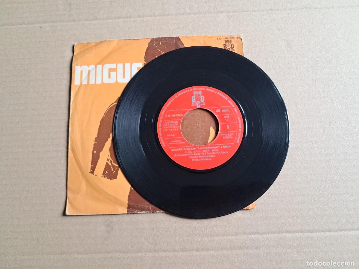 Discos de vinilo: MIGUEL RIOS - DA DOU RON RON SINGLE 1970 - Foto 2