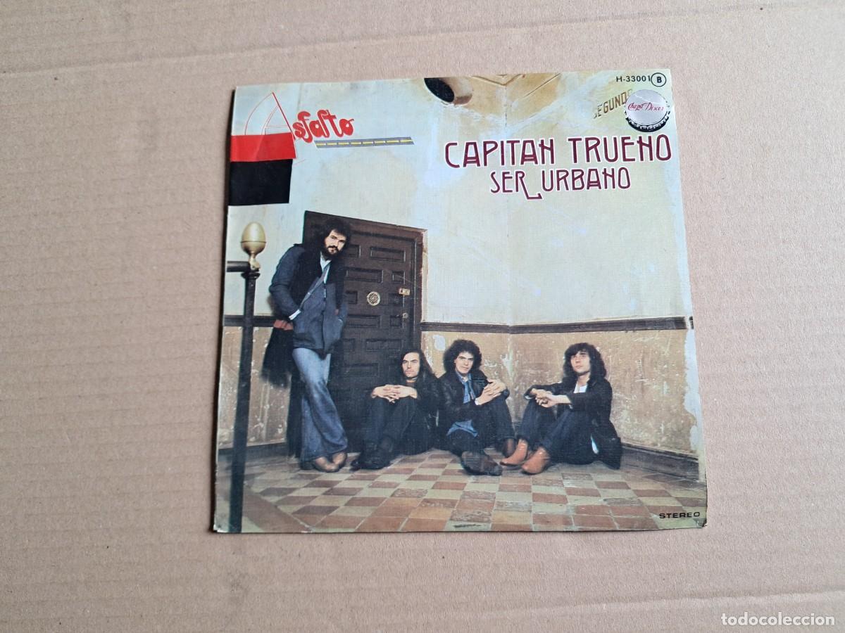Discos de vinilo: ASFALTO - CAPITAN TRUENO SINGLE PROMOCIONAL 1979