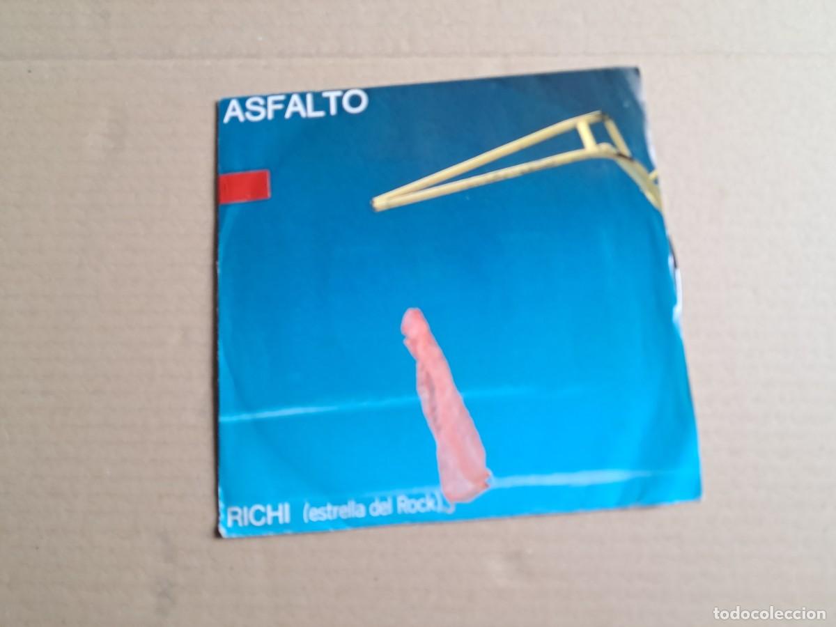Discos de vinilo: ASFALTO - RICHI ( ESTRELLA DEL ROCK ) SINGLE PROMOCIONAL 1983