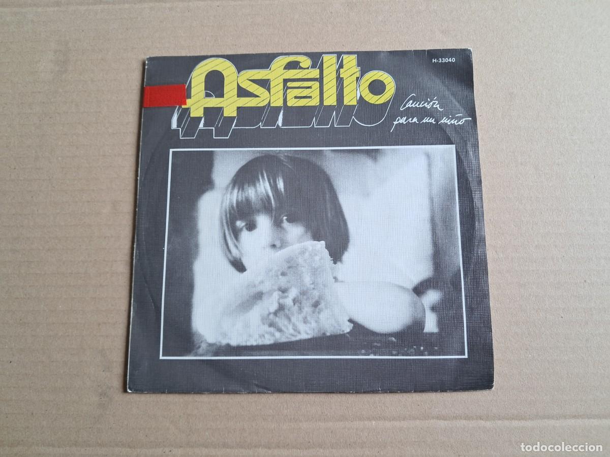 Discos de vinilo: ASFALTO - CANCION PARA UN NI&Ntilde;O SINGLE PROMOCIONAL 1980
