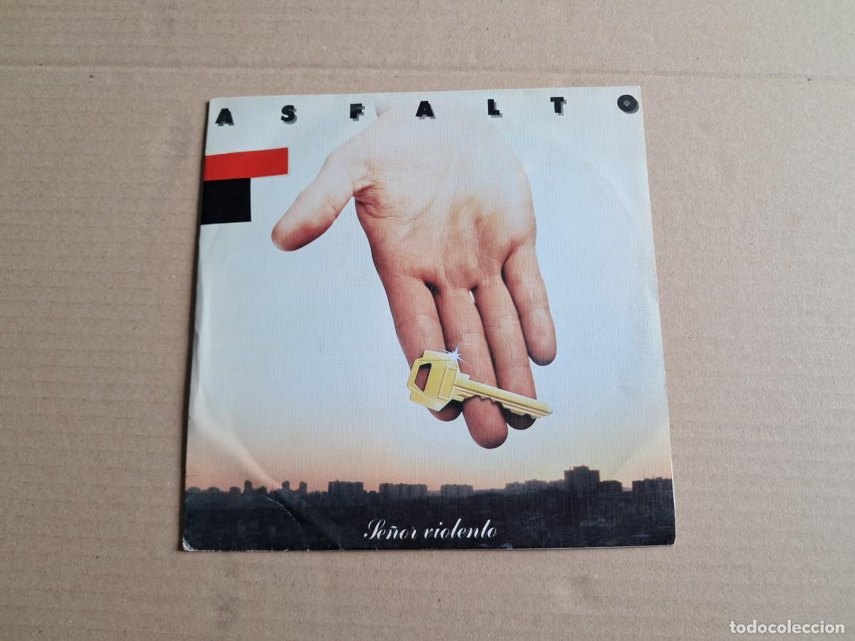 Discos de vinilo: ASFALTO - SE&Ntilde;OR VIOLENTO SINGLE PROMOCIONAL 1979