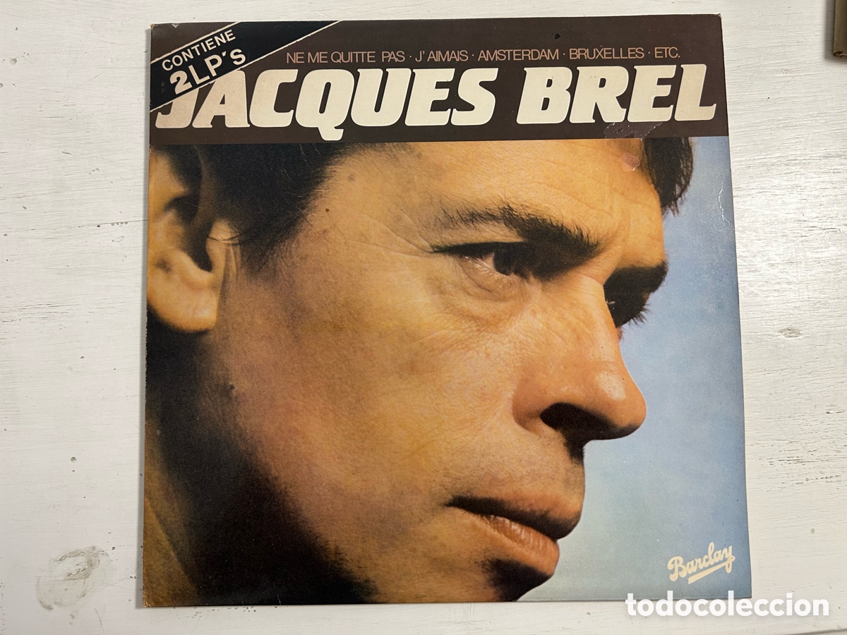 Discos de vinilo: JACQUES BREL DOBLE LP