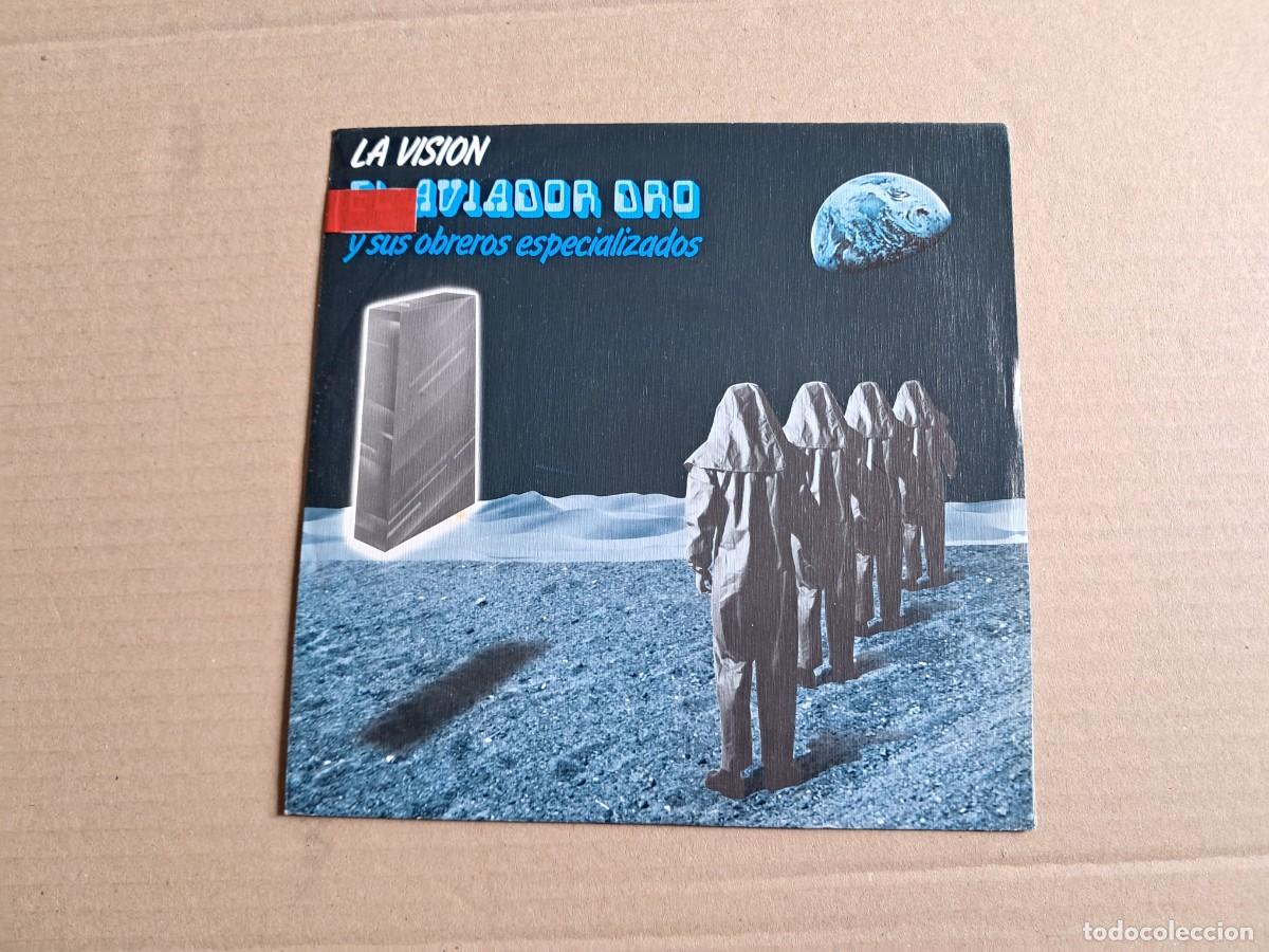 Discos de vinilo: AVIADOR DRO Y SUS OBREROS ESPECIALIZADOS - LA VISION SINGLE PROMOCIONAL 1981