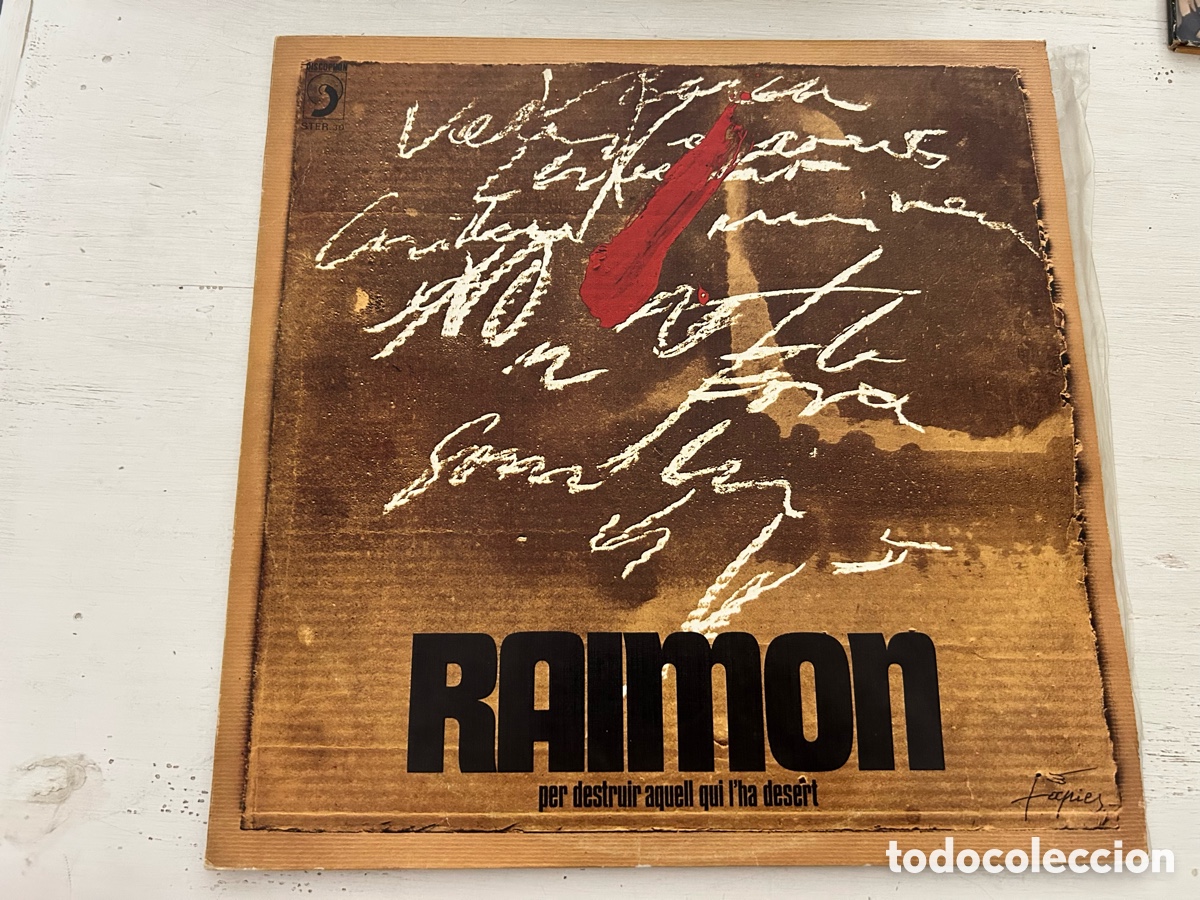 Discos de vinilo: RAIMON LP Per destruir aquell qui l&rsquo;ha desert