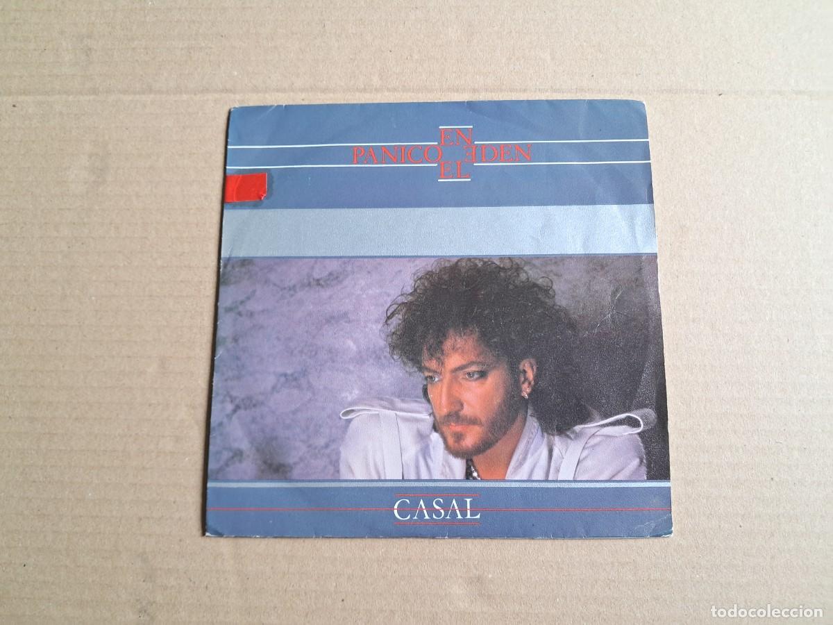 Discos de vinilo: CASAL - PANICO EN EL EDEN SINGLE PROMOCIONAL 1984