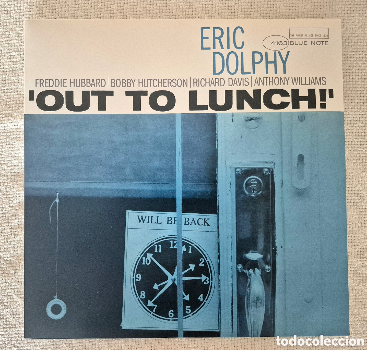 Discos de vinilo: Eric Dolphy Out To Lunch! Blue Note 4163