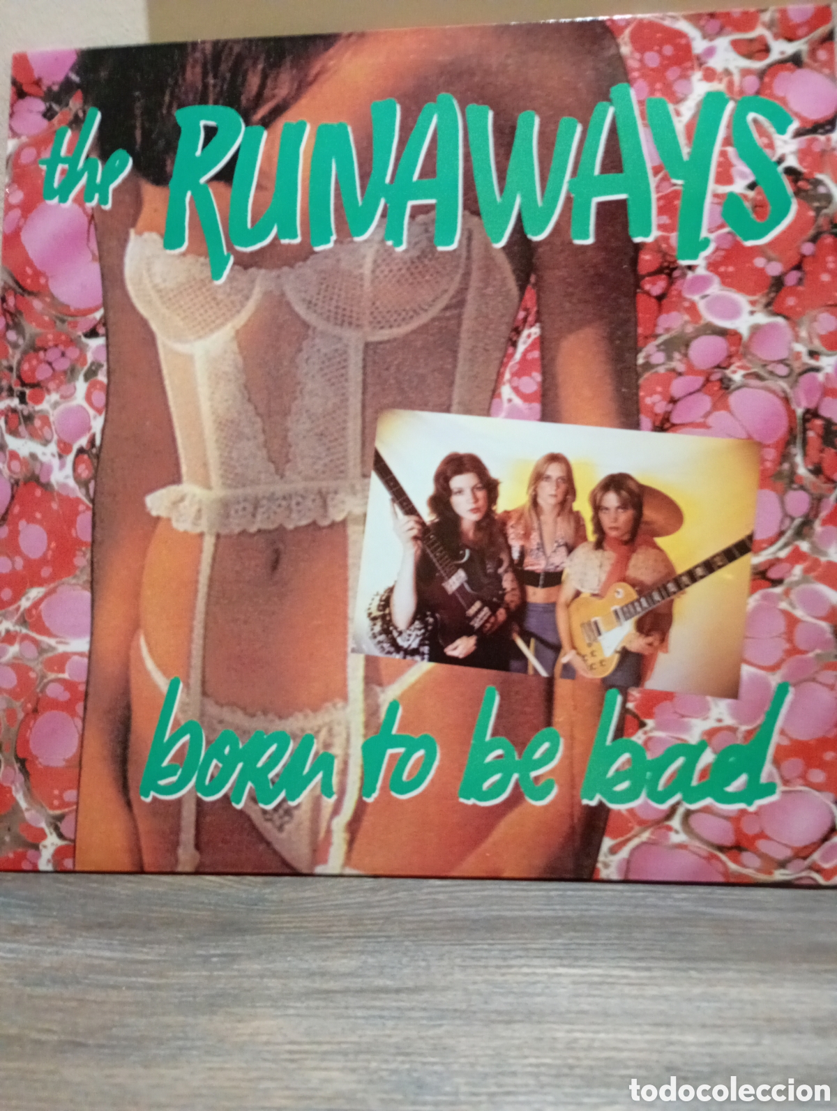 Discos de vinilo: The Runuways, Born to be bad 1991.