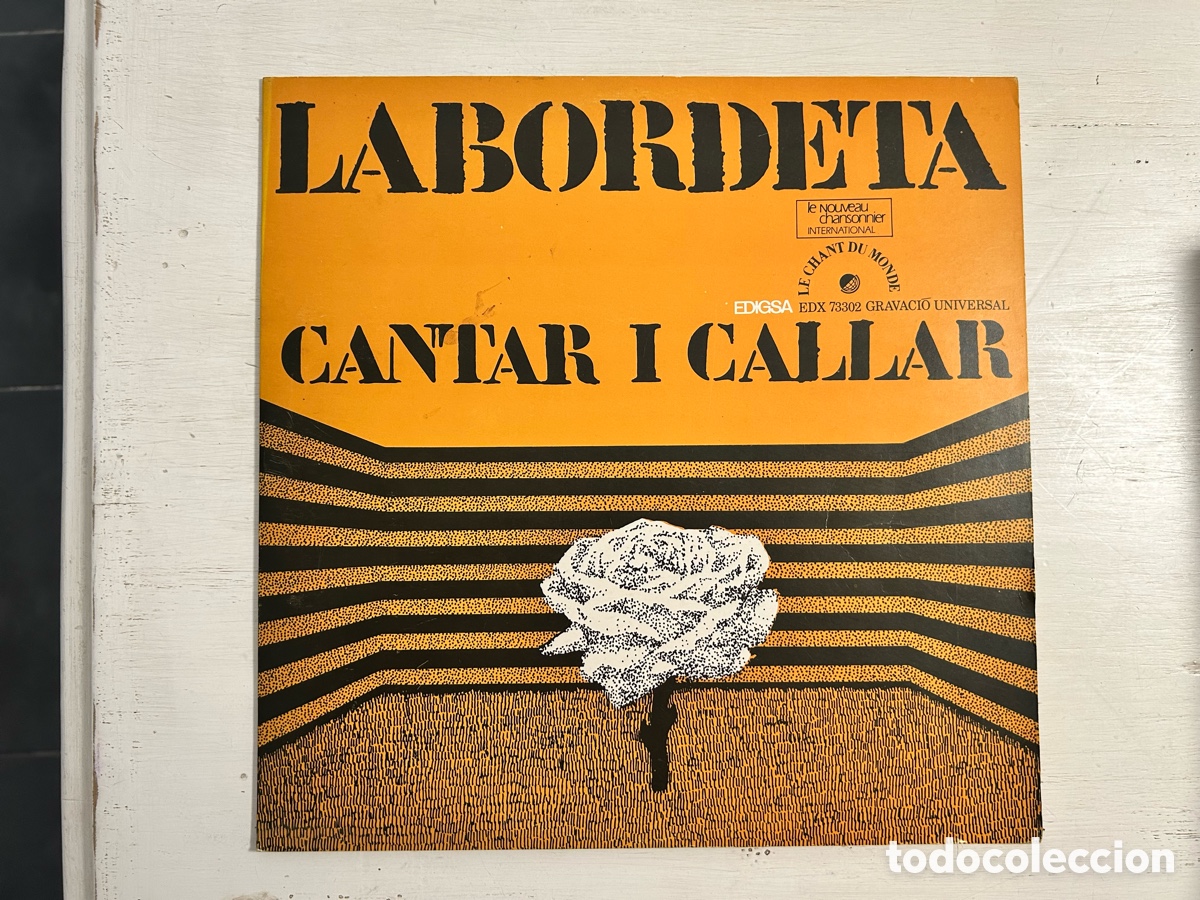 Discos de vinilo: LABORDETA LP CANTAR I CALLAR 1974