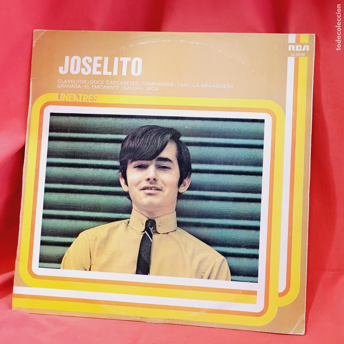 Discos de vinilo: LP-JOSELITO-L&Iacute;NEA TRES-RCA-15 TEMAS-1977-VINILO PERFECTO-VER FOTOGRAF&Iacute;AS.