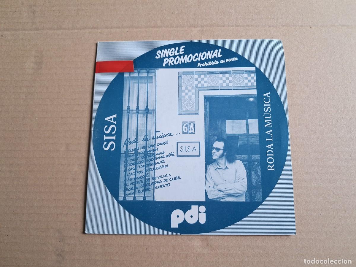 Discos de vinilo: SISA - RODA LA MUSICA SINGLE PROMOCIONAL 1983