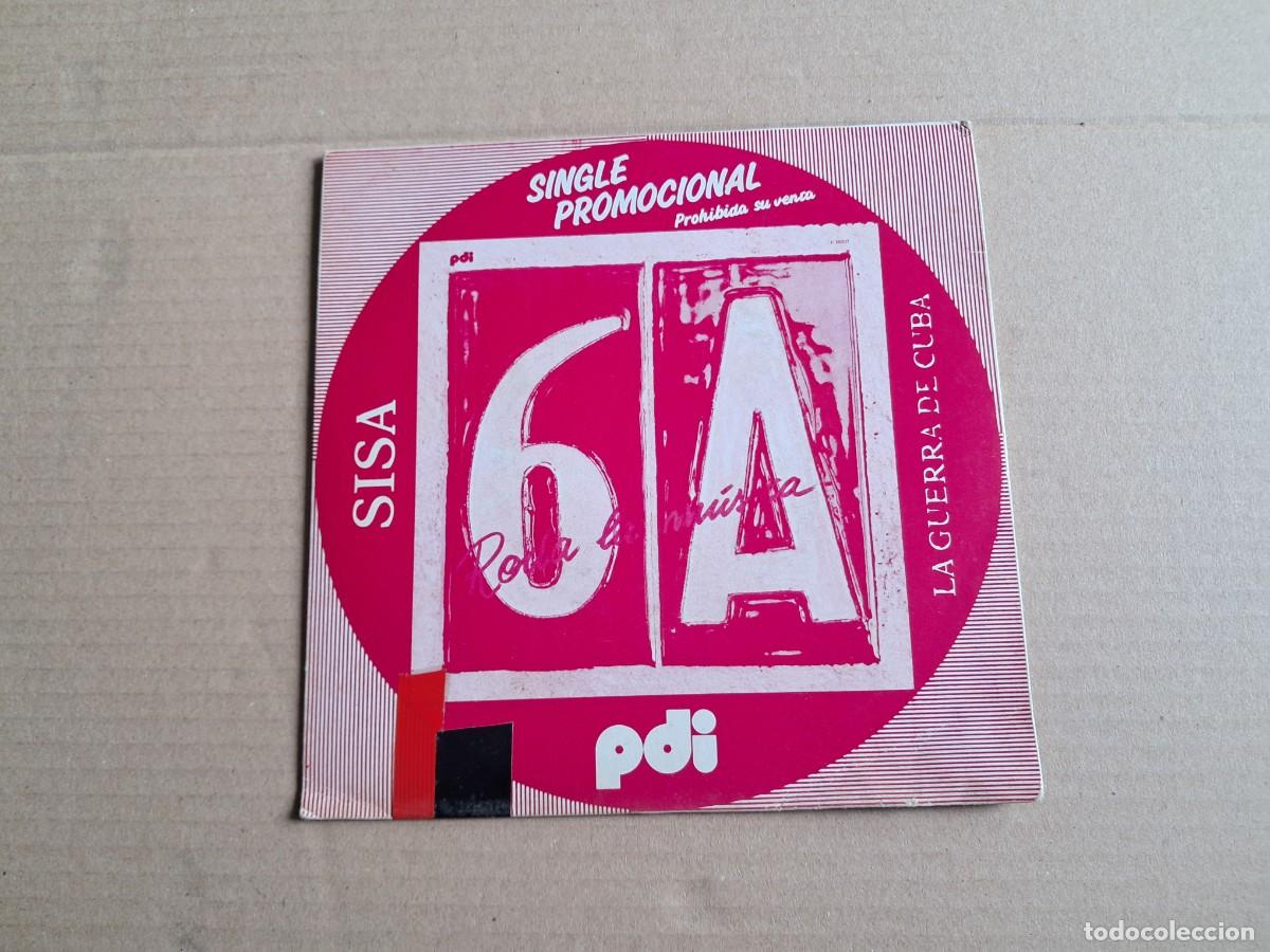 Discos de vinilo: SISA - LA GUERRA DE CUBA SINGLE PROMOCIONAL 1983