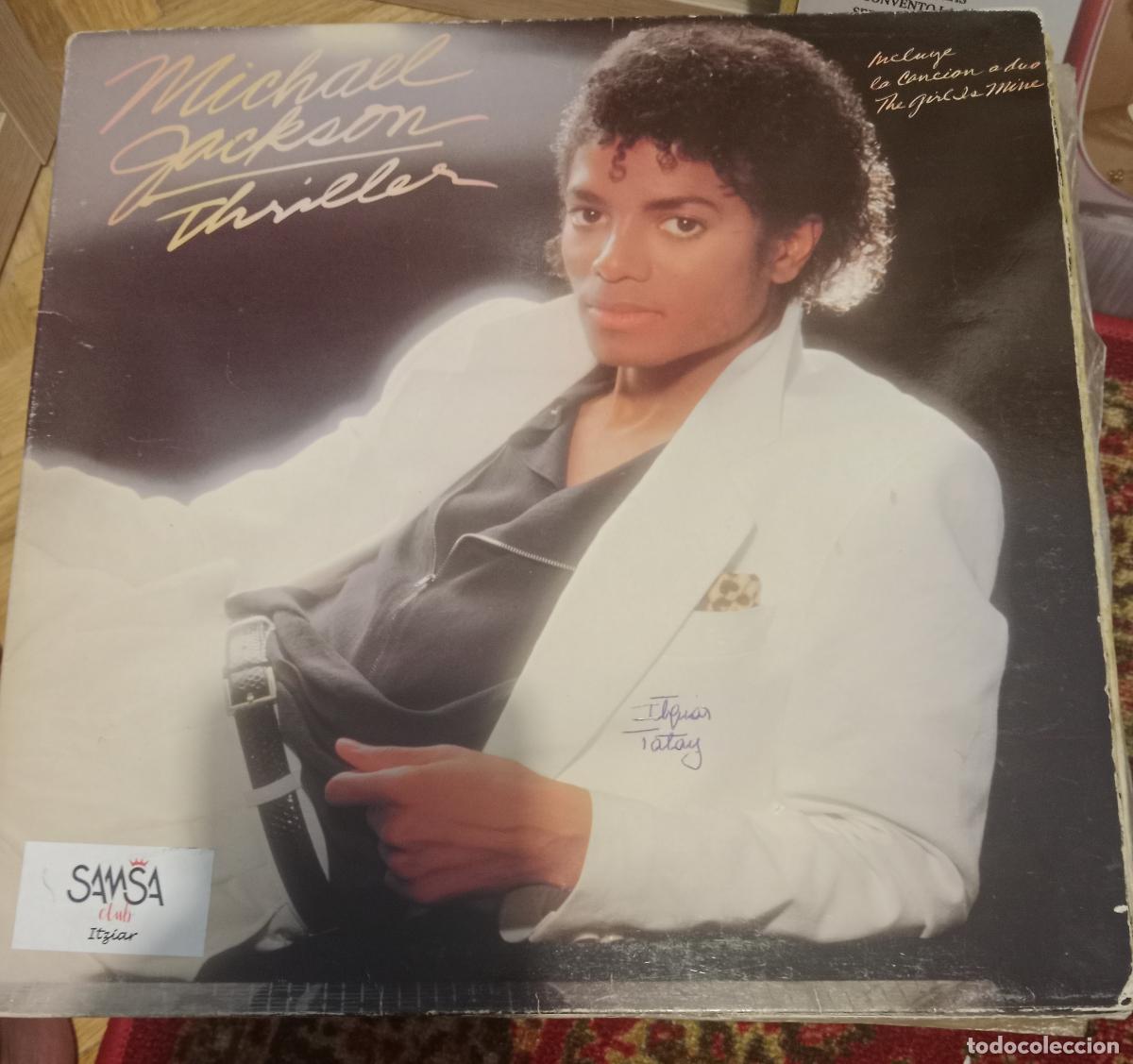 Discos de vinilo: Michael Jackson &ndash; Thriller Lp Espa&ntilde;a 1982