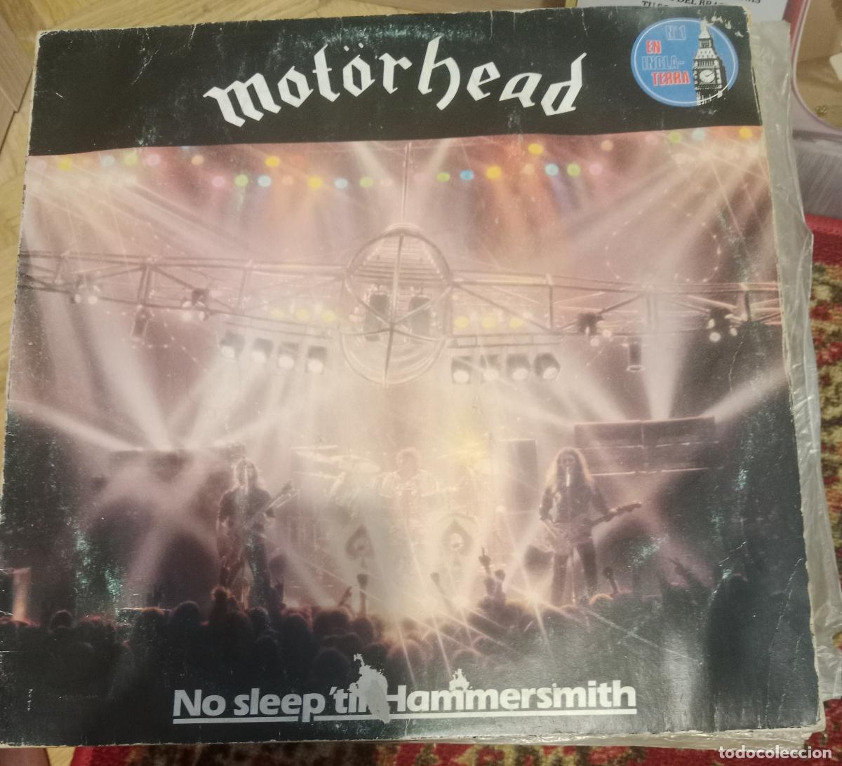 Discos de vinilo: Mot&ouml;rhead &ndash; No Sleep 'til Hammersmith Lp Espa&ntilde;a 1981