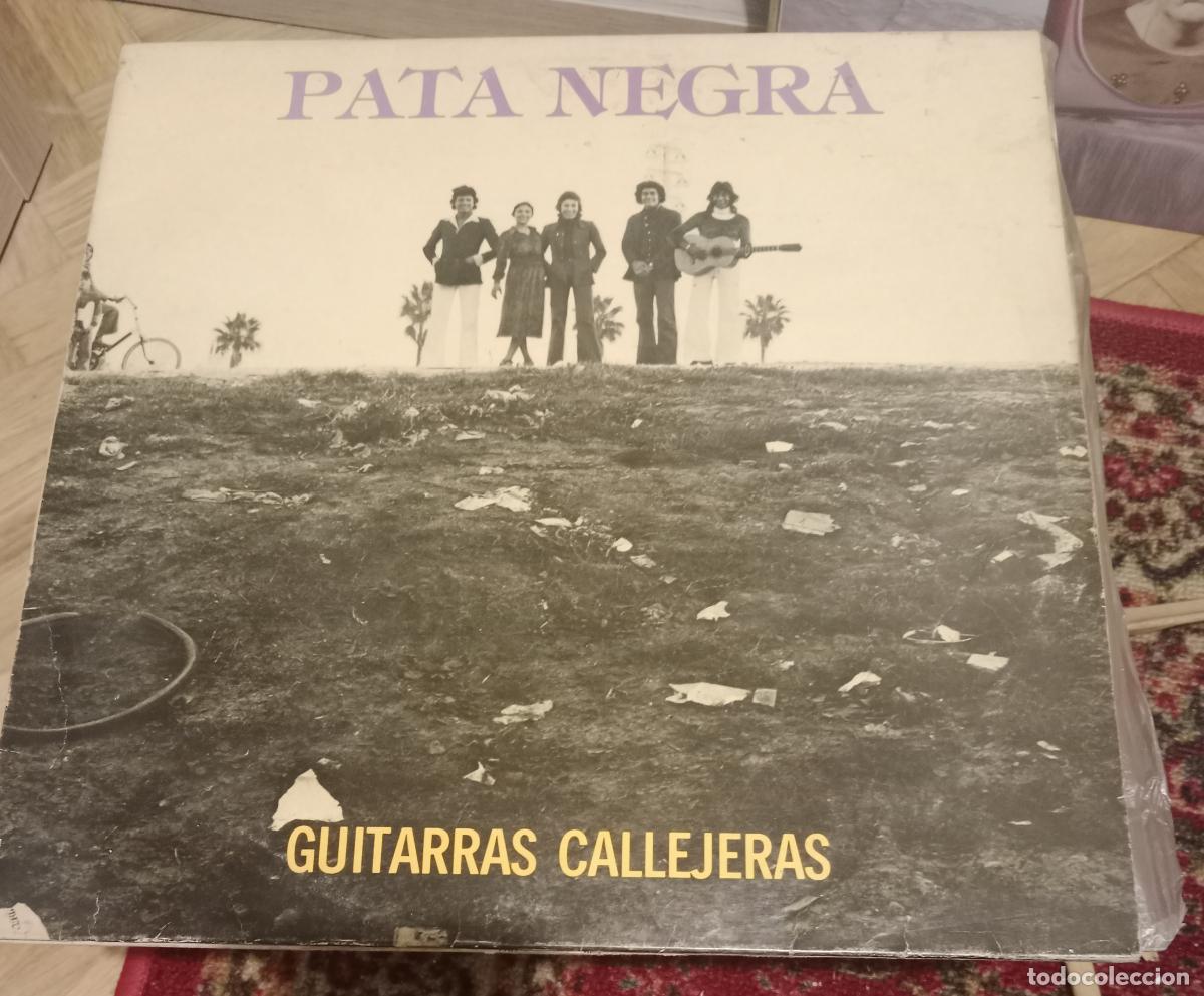 Discos de vinilo: Pata Negra &ndash; Guitarras Callejeras Lp Espa&ntilde;a 1986
