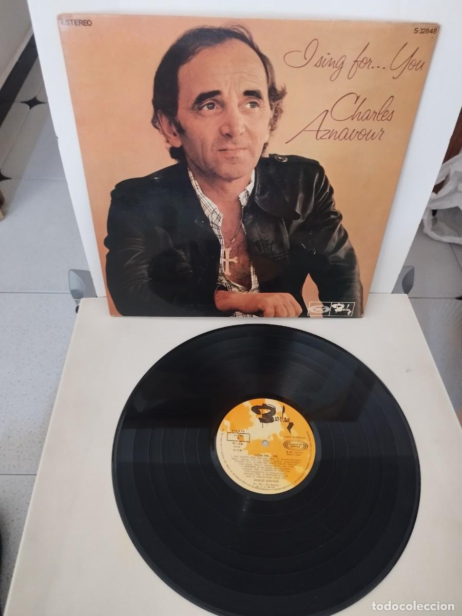 Discos de vinilo: Charles Aznavour &ndash; I Sing For... You. Vinilo lp