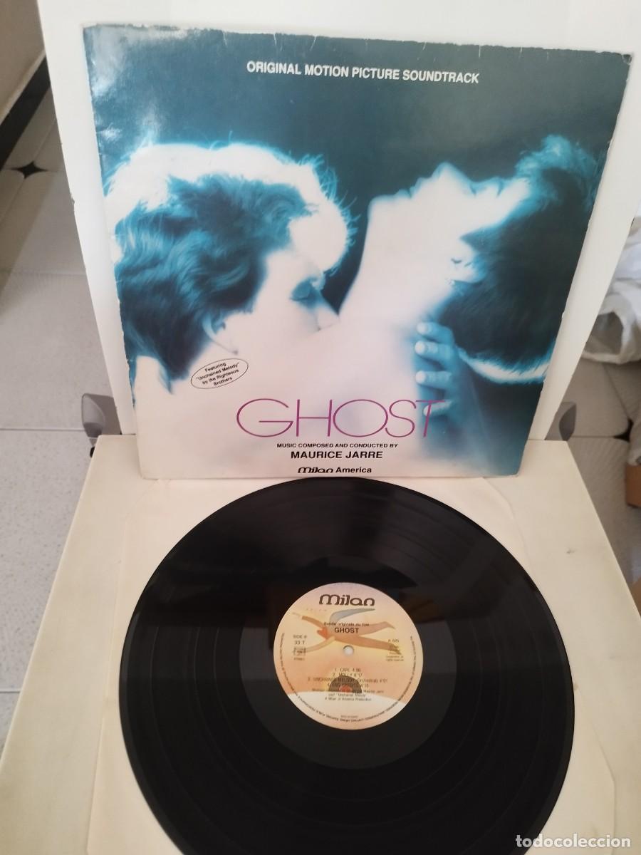 Discos de vinilo: Maurice Jarre &ndash; Ghost, Original Motion Picture Soundtrack. Vinilo lp.