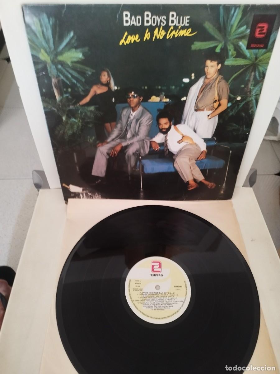 Discos de vinilo: Bad Boys Blue &ndash; Love Is No Crime. Vinilo lp.