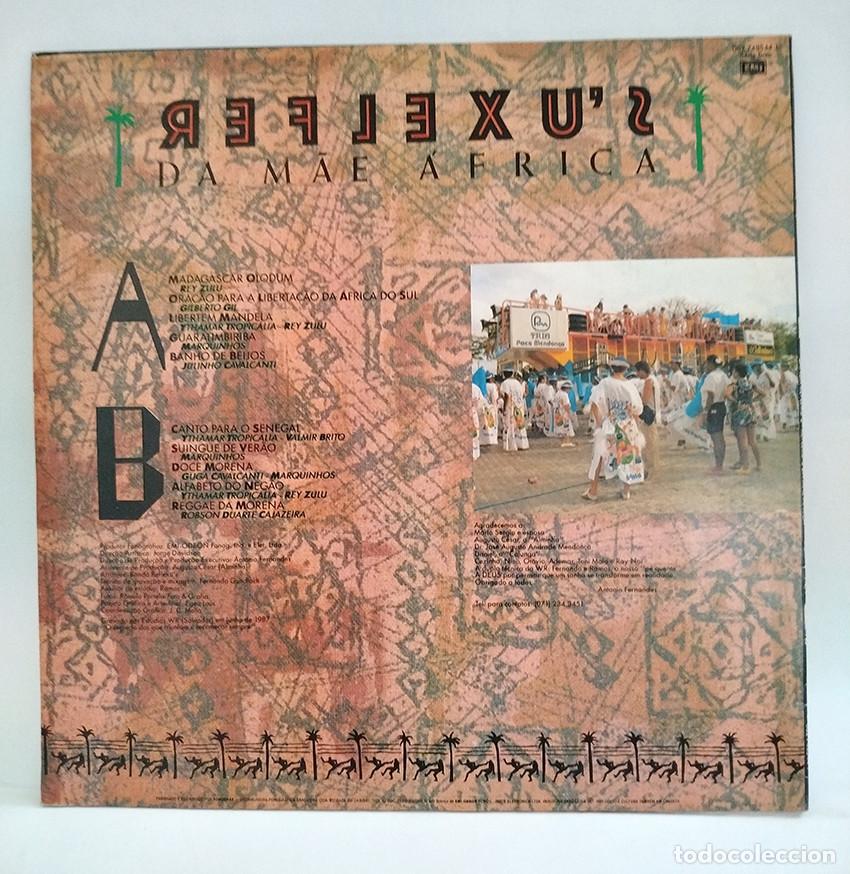 Discos de vinilo: Reflexus de Mae &Aacute;frica. Brasil, 1987 - Foto 2