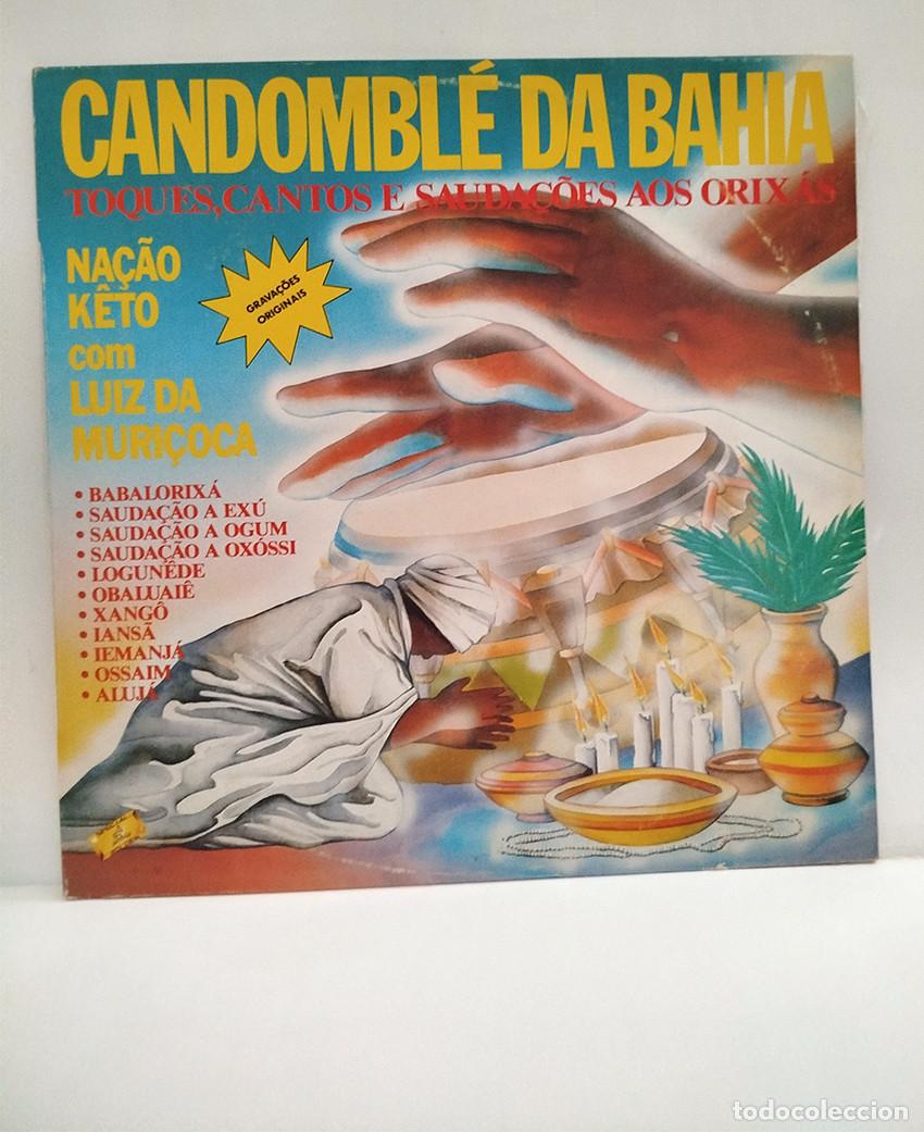 Discos de vinilo: Nacao Keto com Luiz da Muri&ccedil;oca. Candombl&eacute; da Bahia
