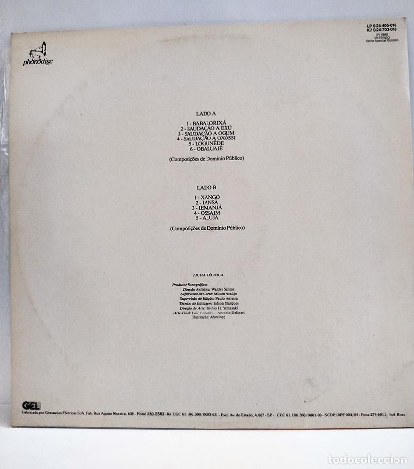 Discos de vinilo: Nacao Keto com Luiz da Muri&ccedil;oca. Candombl&eacute; da Bahia - Foto 2