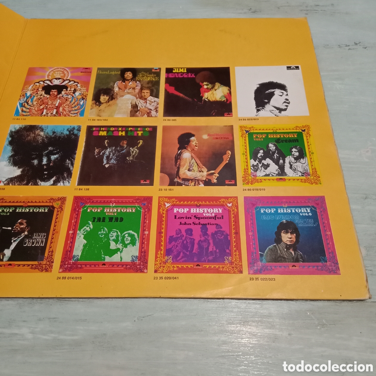 Discos de vinilo: JIMI HENDRIX - POP HISTORY VOL 2 - LP DOBLE GATEFOLD - Foto 5