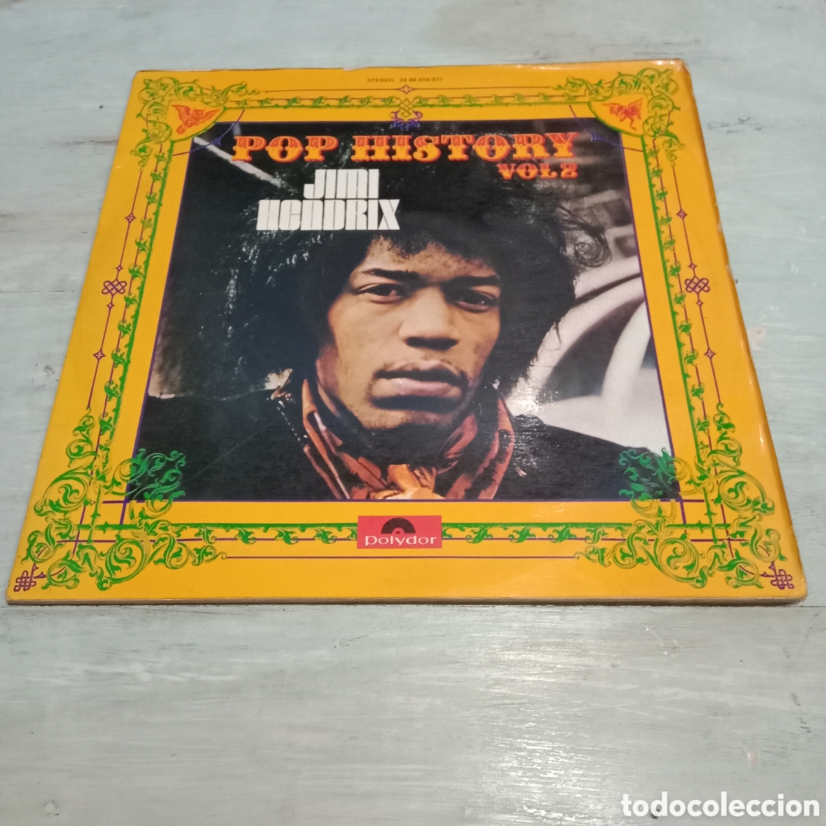 Discos de vinilo: JIMI HENDRIX - POP HISTORY VOL 2 - LP DOBLE GATEFOLD