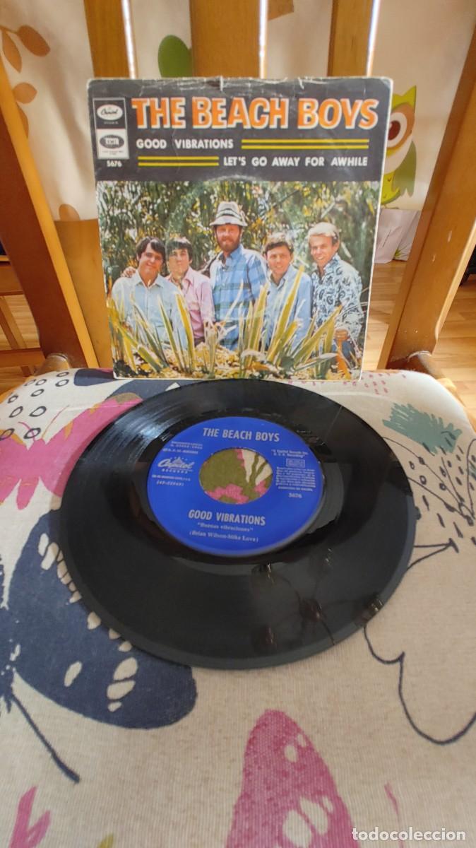 Discos de vinilo: THE BEACH BOYS-SINGLE GOOD VIBRATIONS