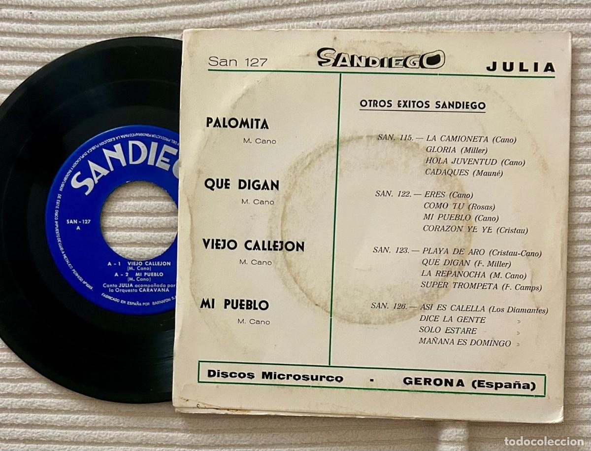 Discos de vinilo: JULIA Y LA ORQUESTA CARAVANA - Foto 2
